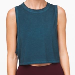 Lululemon MUSCLE LOVE CROP TANK *FADE